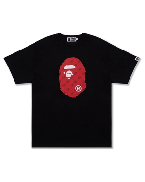 T Shirts Bape Cloud Head Monogram Big Ape Head Noir Homme | KVV-49207108